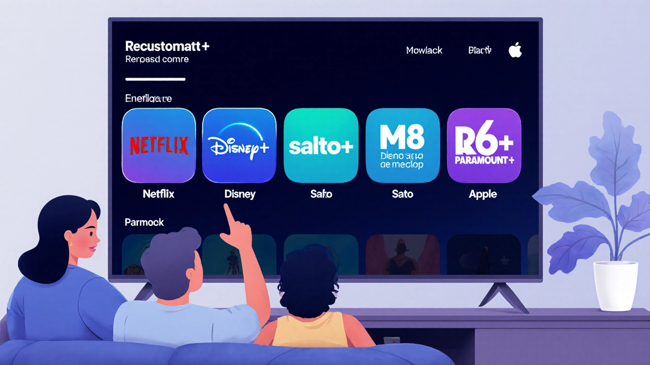 App Layout Strategies: Organisez vos services de streaming par genre et usage