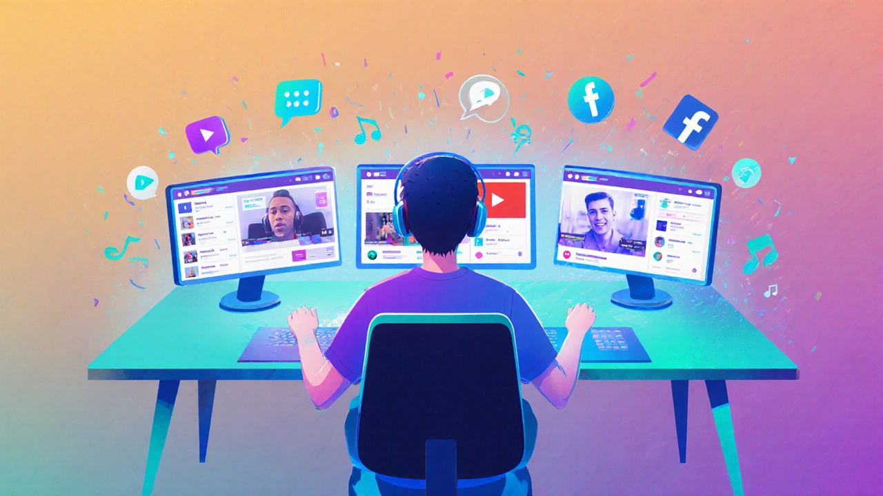 Diffuser en direct sur Twitch, YouTube et Facebook en même temps : le guide complet