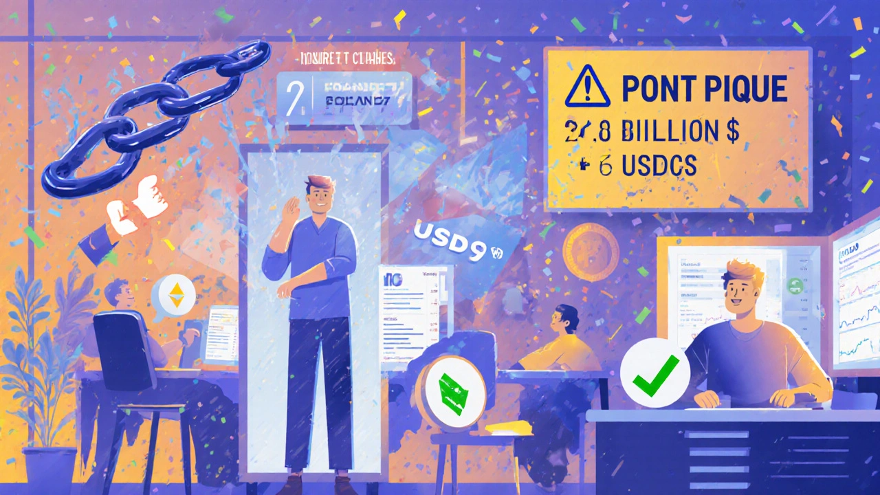 Un trader est bloqué sur un réseau en panne, tandis qu&#039;un autre utilise en sécurité un réseau Polygon avec des frais minimes.