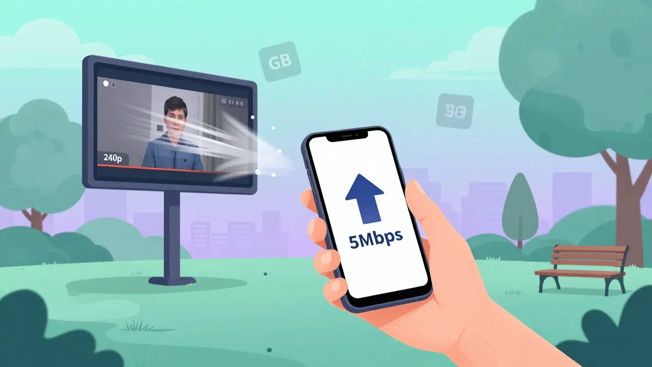 Mobile Hotspot pour le streaming en direct : Vitesse de téléchargement et limites de données