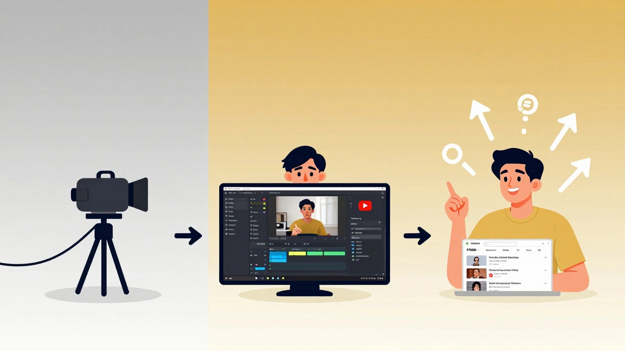 Parcours d&#039;un créateur : du live brut à la VOD optimisée sur YouTube, Instagram et son site web.