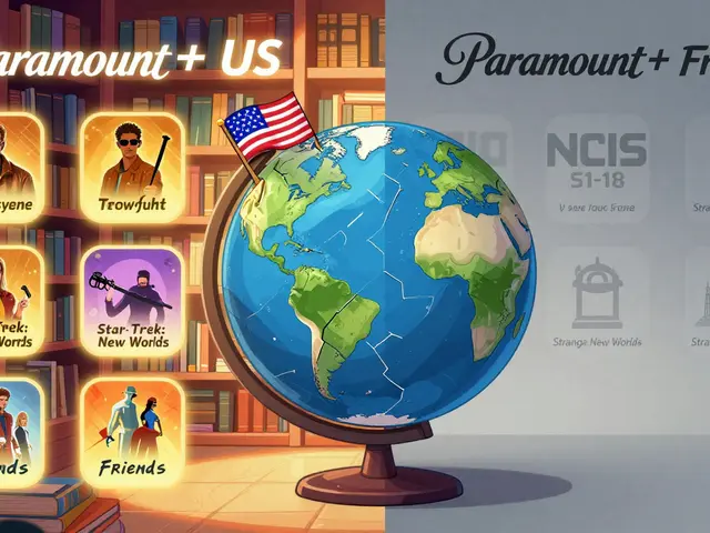 Paramount+ : différences entre la bibliothèque américaine et les bibliothèques internationales
