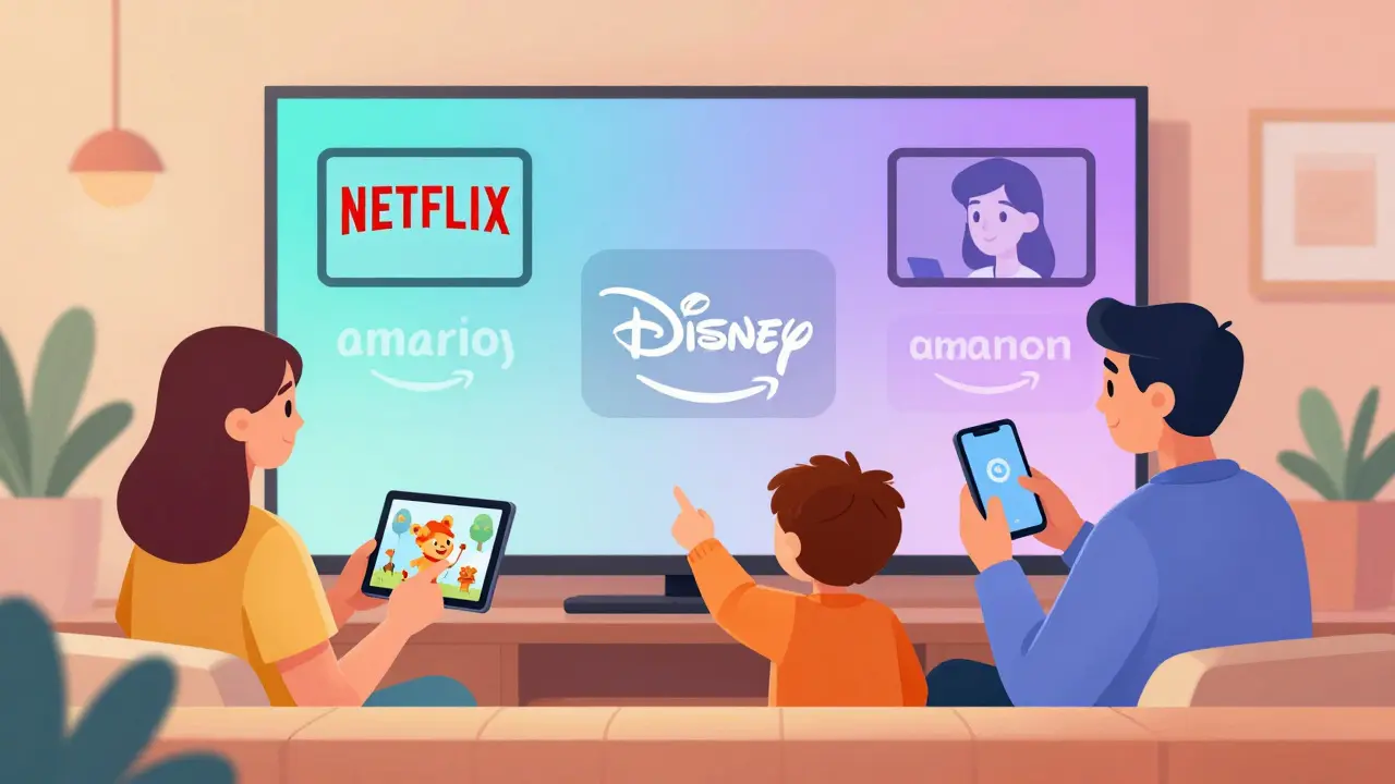 Gestion de groupe familial : ajouter et supprimer des membres sur les services de streaming