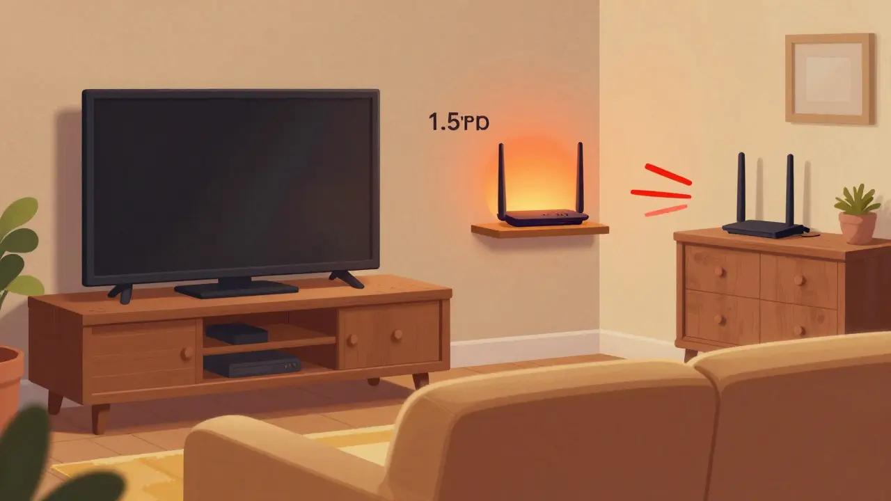 Placement des points d'accès pour le streaming : éliminer les zones mortes dans le salon