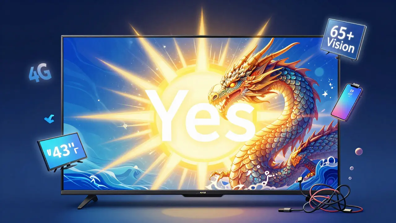 Écran 4K HDR avec des détails vibrants entouré d'icônes de limitations technologiques, en style dégradé.