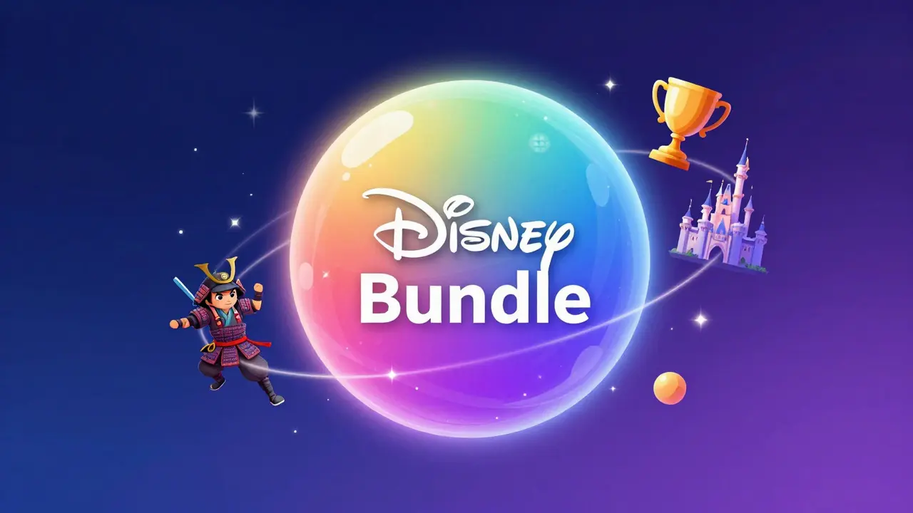 Sphère lumineuse symbolisant le regroupement de services de streaming et d'anime.