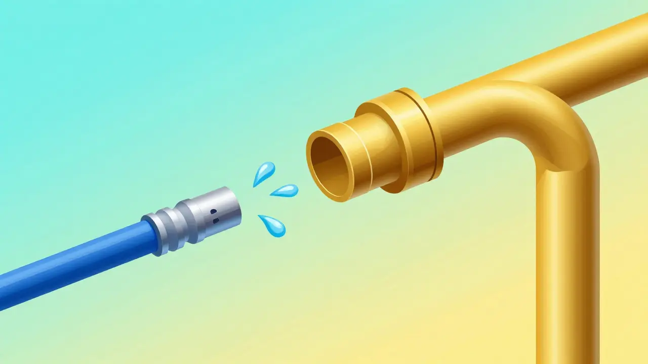 Comparaison visuelle entre un tuyau fin et un tuyau épais pour l'audio