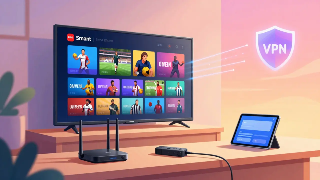 Configuration du matériel pour le streaming avec VPN à la maison
