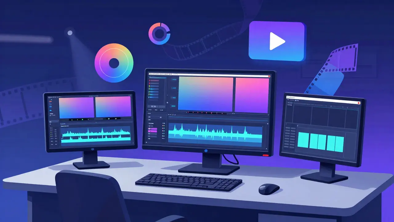 Guide de Post-Production : Montage, Étalonnage et Mixage Sonore
