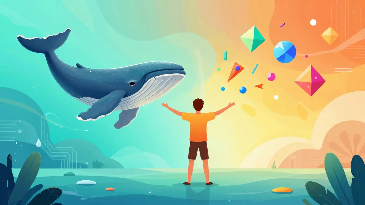 Illustration vibrante de documentaires éducatifs sur la nature et le design