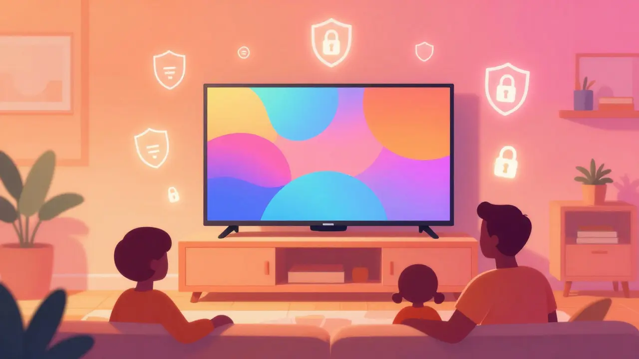 Sécurité et succès de connexion sur une Smart TV moderne