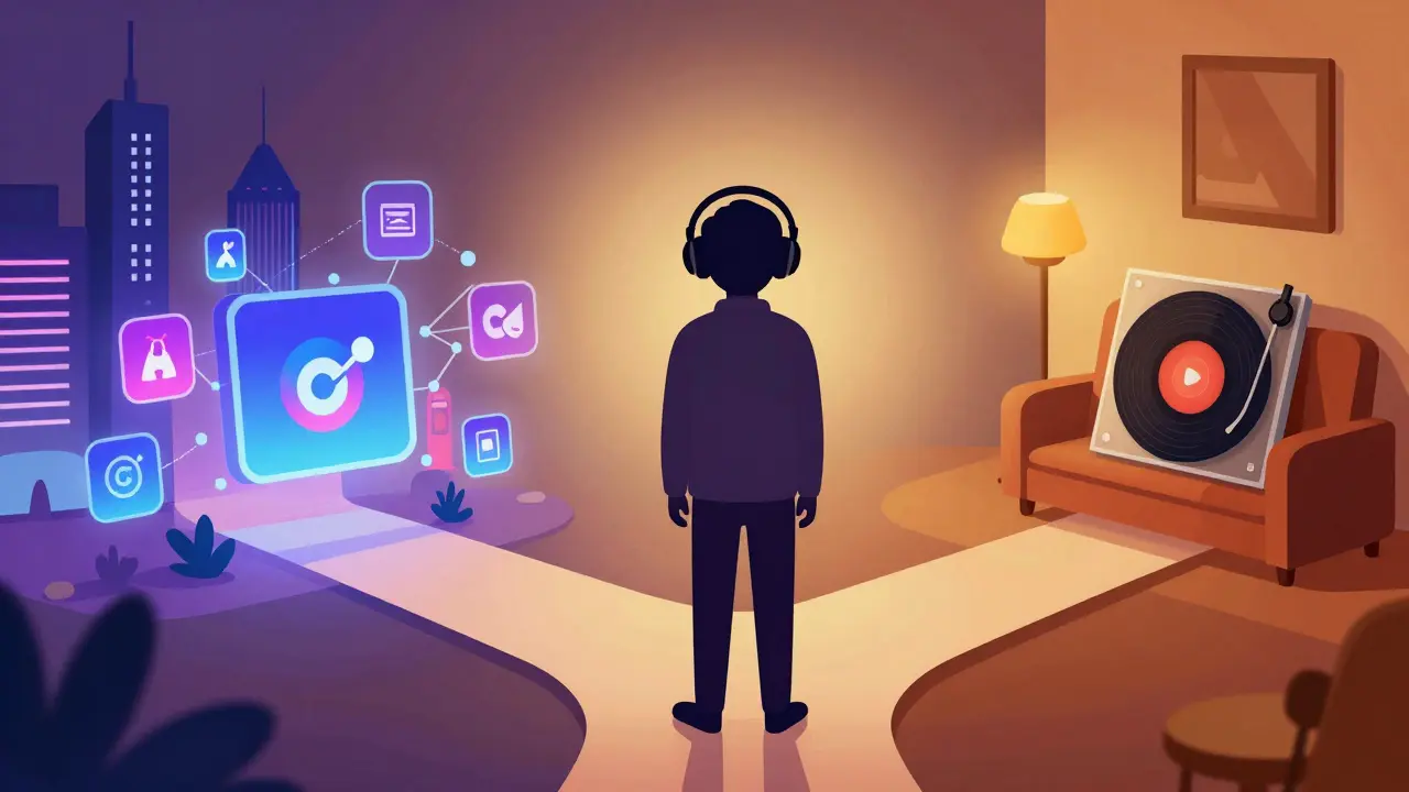 Choix entre l'expérience multimédia de Tidal et l'écoute pure de Qobuz