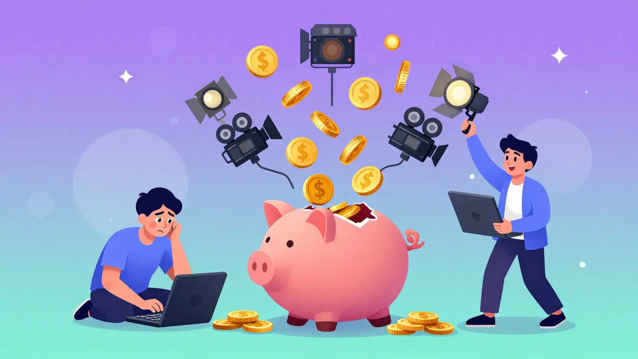 Représentation visuelle des coûts financiers entre personnel syndiqué et non-syndiqué