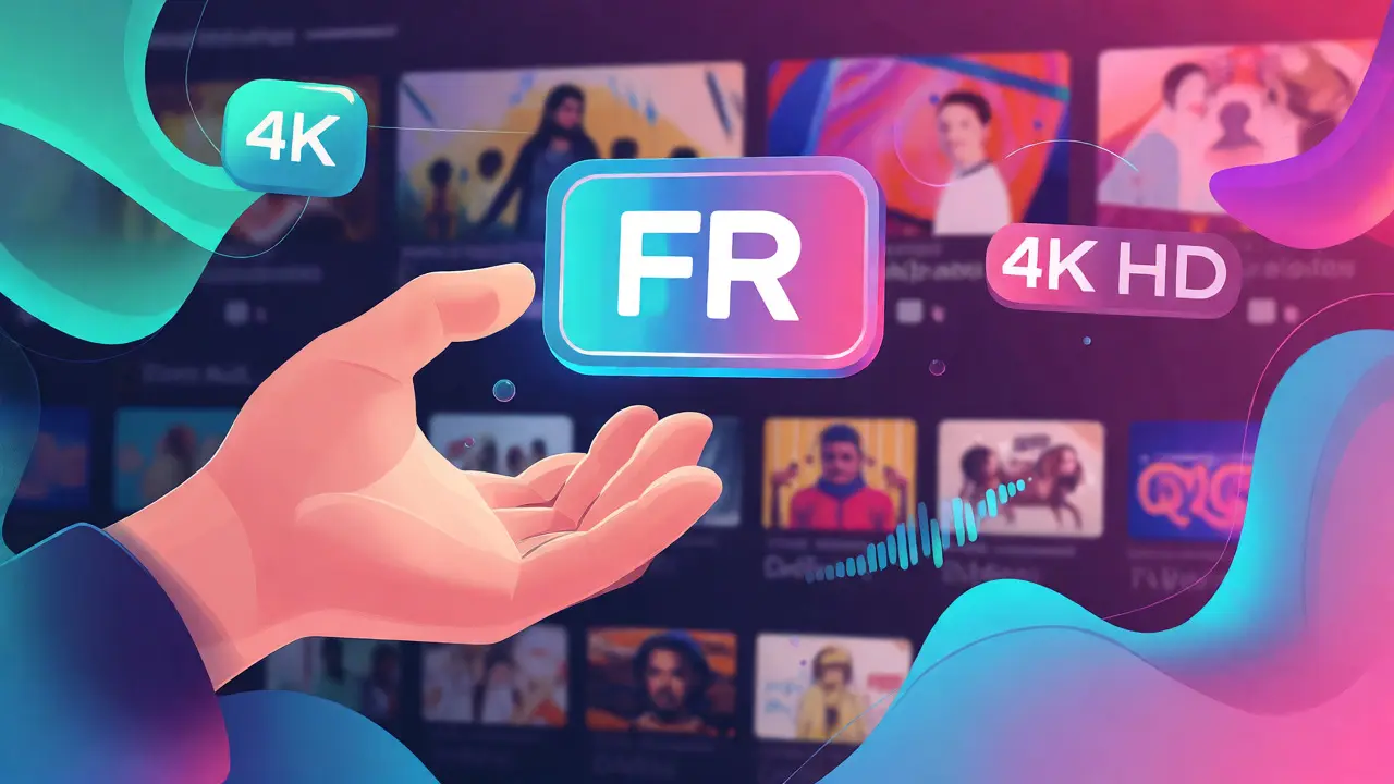 Ajustement des sous-titres et de la qualité vidéo en streaming