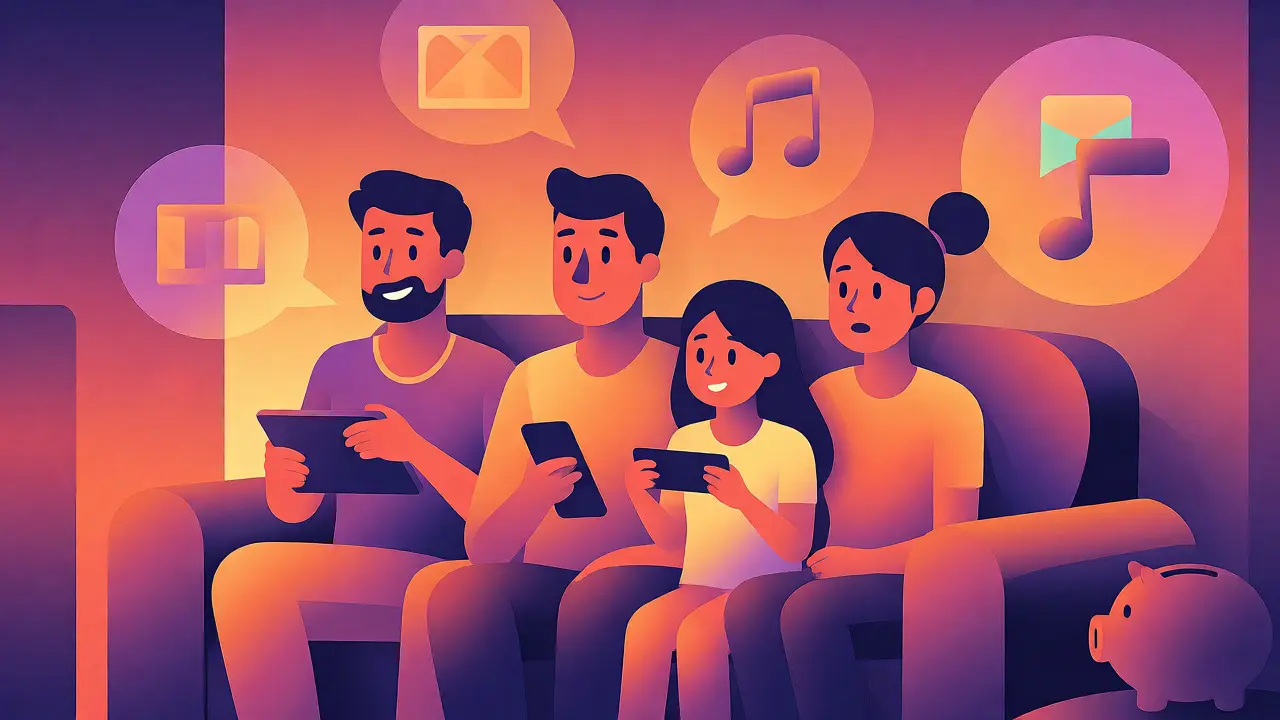 Plan Famille Streaming : Quand les forfaits partagés battent les abonnements individuels